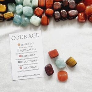 Stones for Courage: Uncover the Power of Nature's Allies