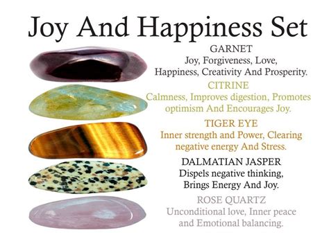 Stones for Happiness: Unearthing the Gemstones for Inner Joy