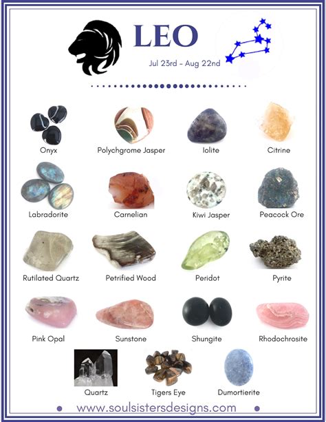 Stones for Leo: Enhancing Your Confidence and Creativity