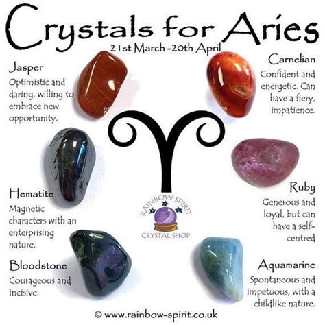 Stones for the Aries Soul: A Path to Personal Empowerment