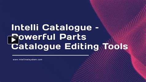 Stop Struggling with Outdated Parts Catalogs: Unveiling the Power of Intelli Catalogue