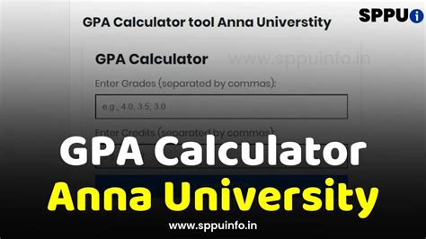 Stop the GPA Struggle: Effortless Anna University GPA Calculation with Our Free Tool!