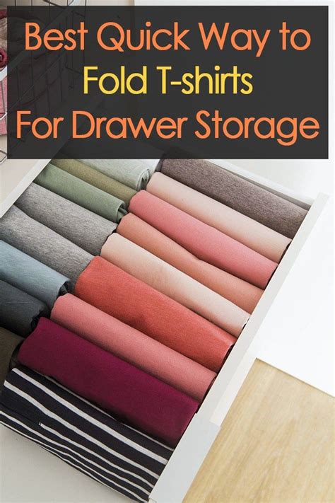 Storage Ideas for T-Shirts: Maximize Space and Style