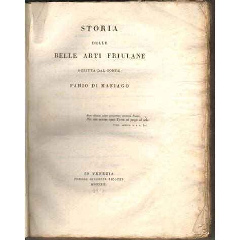 Storia Delle Belle Arti Friulane... Reader