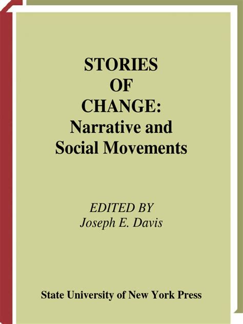 Stories of Change: Narrative and Social Movements Epub