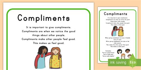 Stories of Effective Compliment Giving