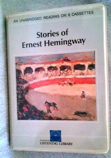 Stories of Ernest Hemingway Audio Cassettes Cxl504 PDF