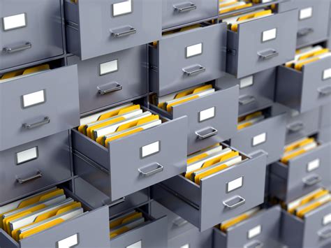 Storing files and documents: