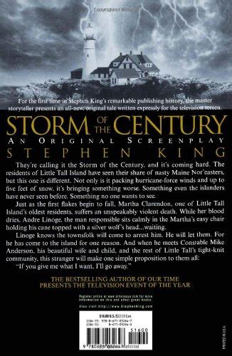 Storm of the Century An Original Screenplay Doc