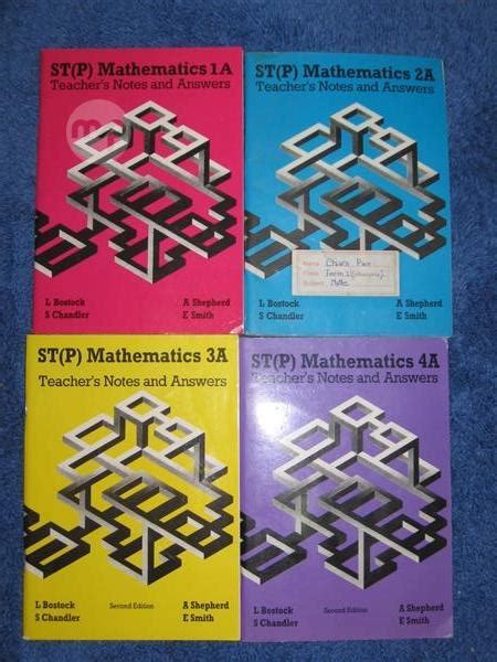 Stp Mathematics 4a Answer Reader