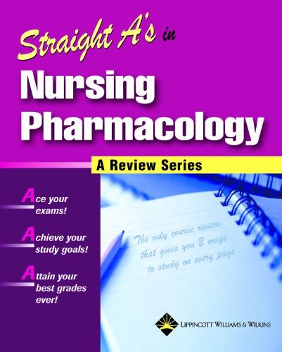 Straight A s in Nursing Pharmacology Kindle Editon