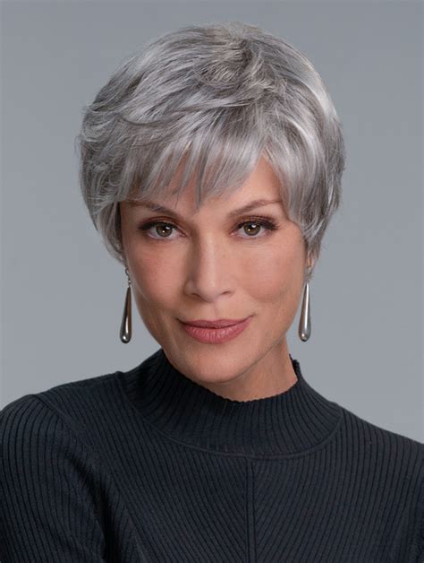 Straight Cropped Capless Wigs For Cancer