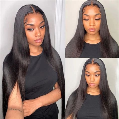 Straight Hair Lace Wigs