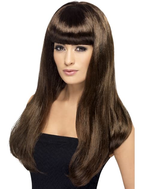 Straight Long Brown Wigs VS Choppy Long Brown Wigs