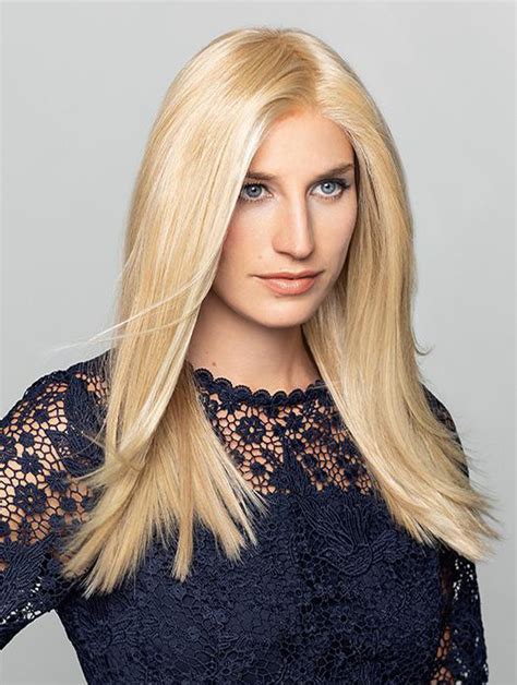 Straight Monofilament Blonde Remy Human Hair Fabulous Long Wigs