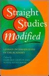 Straight Studies Modified Lesbian Interventions in the Academy Kindle Editon