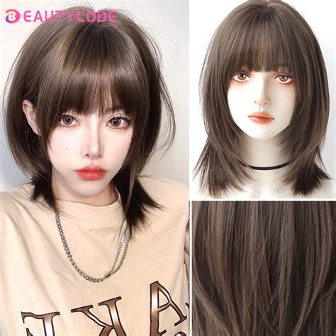 Straight Synthetic Cool Short Wigs