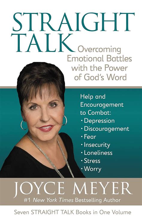 Straight Talk Overcoming Emotional Battles with the Power of God&amp Reader