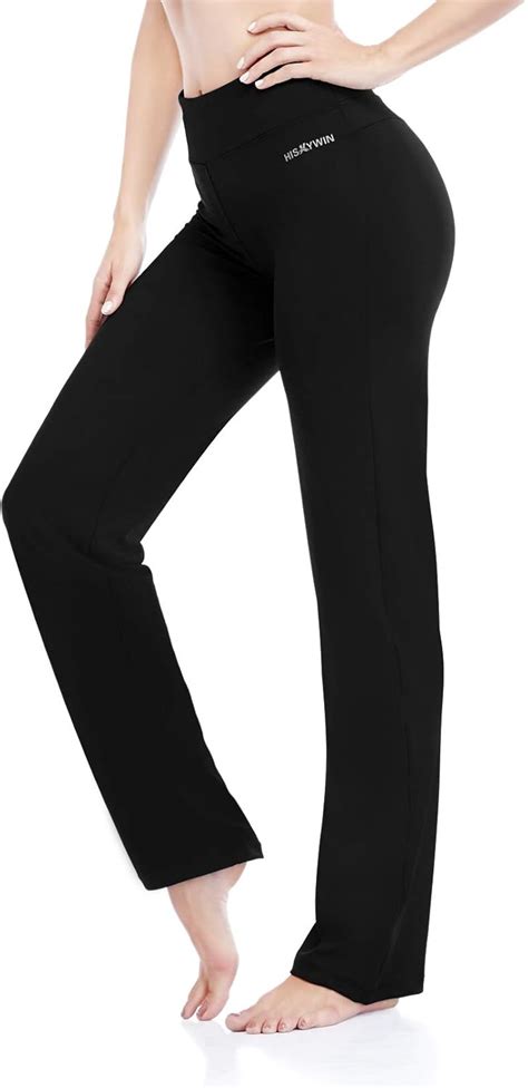 Straight-leg workout pants