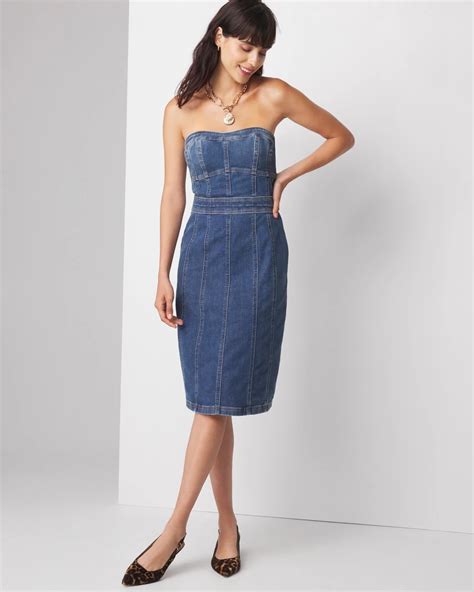 Strapless Denim Dress: 100+ Styles for Every Occasion