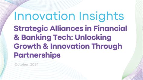 Strategic Alliances for Growth and Innovation