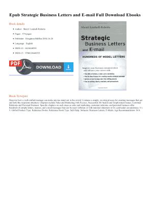Strategic Business Letters and E-mail Ebook PDF