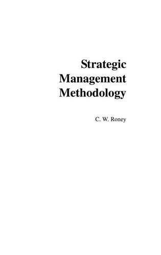 Strategic Management Methodology Generally Accepted Principles for Practitioners Doc