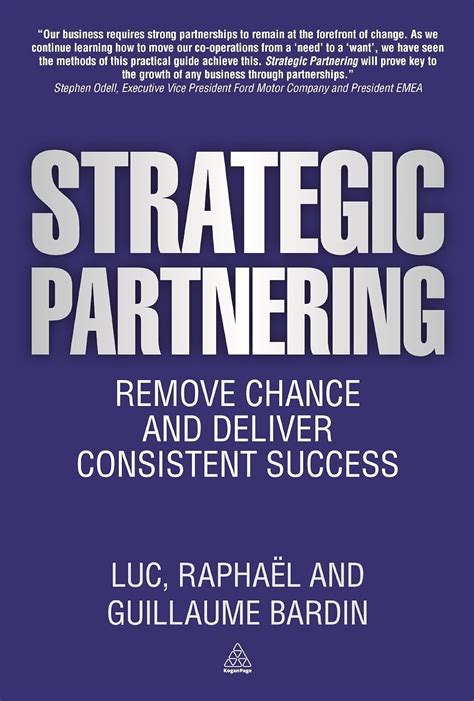 Strategic Partnering Remove Chance and Deliver Consistent Success Epub