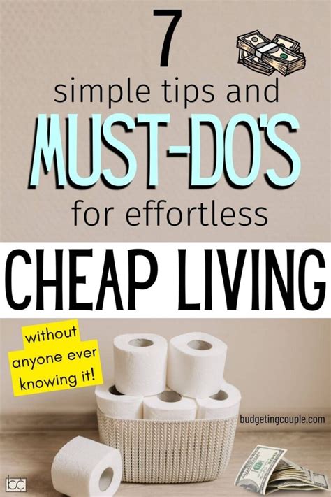 Strategies for Dirt Cheap Living