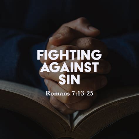 Strategies for Fighting Sin