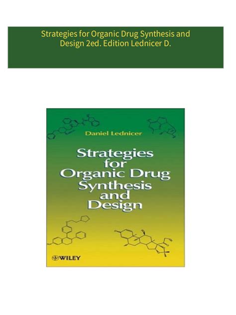 Strategies for Organic Drug Synthesis and Design Epub