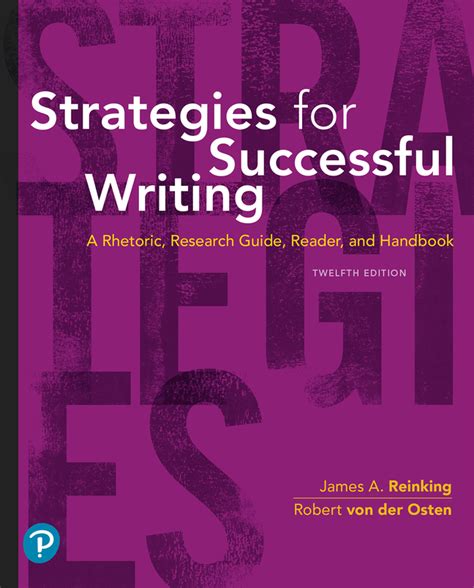 Strategies for Successful Writing A Rhetoric, Research Guide, Reader, and Handbook Doc