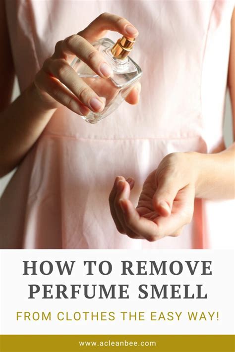 Strategies to Remove Perfume Smell