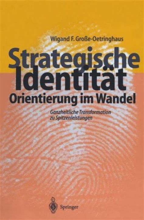 Strategische Identitat Orientierung Im Wandel Kindle Editon