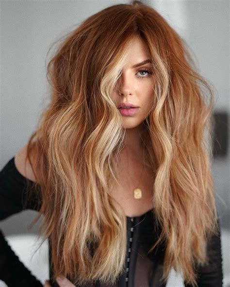 Strawberry Blonde Highlights on Brown Hair: A Radiant Fusion of Warmth and Glamour