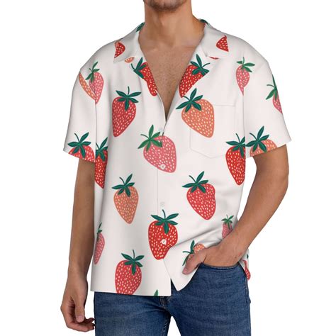 Strawberry Shirt Men: The Sweetest Trend for Summer