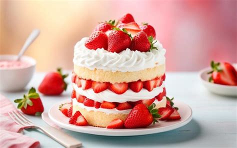 Strawberry Shortcake with Angel Cake: A Heavenly Combination