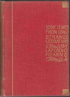 Stray Leaves from Strange Literature Stories Reconstructed from the Mahabharata Pantchatantra Talmud Classic Reprint Doc