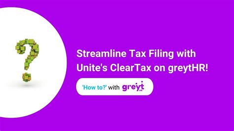 Streamlined Tax Filing: