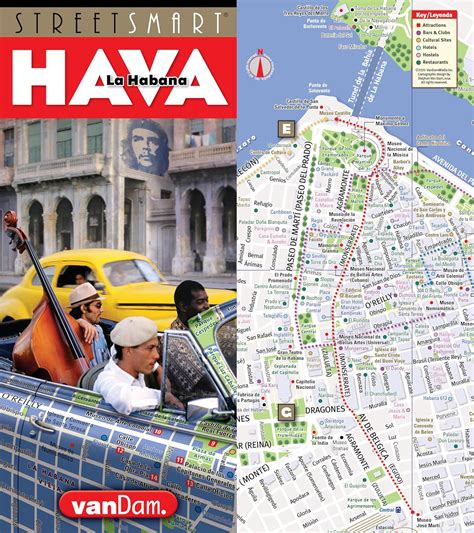 StreetSmart Havana Map VanDam Laminated Doc