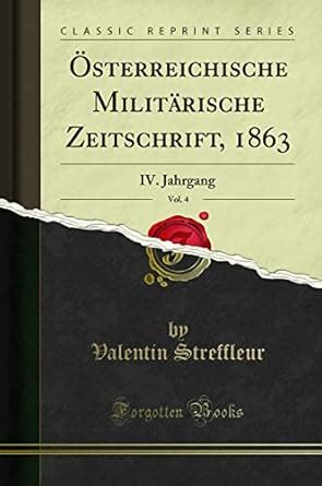 Streffleur's Sterreichische Milit Rische Zeitschrift Kindle Editon