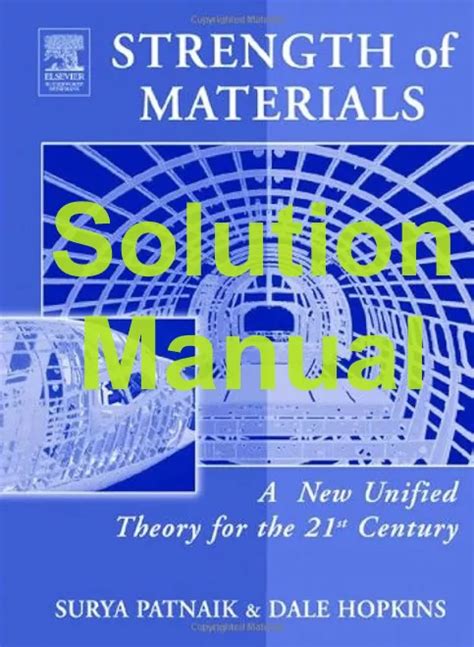 Strength Of Materials Solution Manual Epub