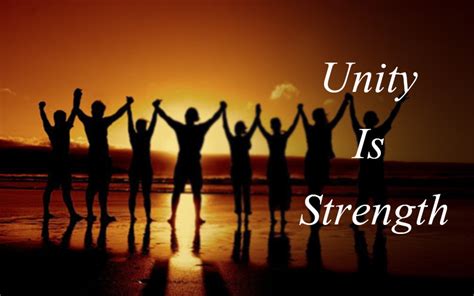 Strength in Unity: