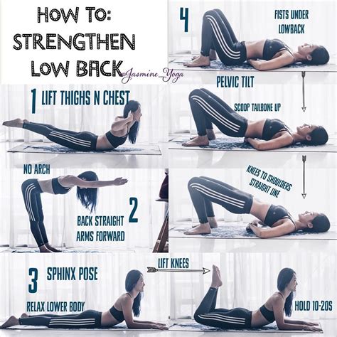 Strengthened Lower Back Muscles: