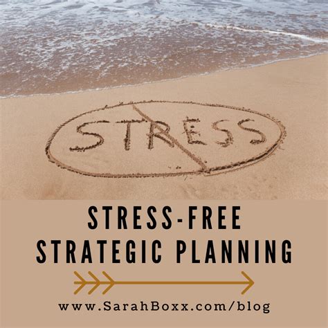 Stress-Free Planning: