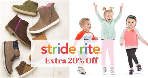 Stride Rite Online Coupon: Save on Kids' Footwear and Accessories