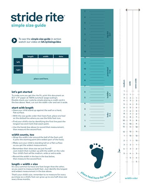 Stride Rite Sizing: The Ultimate Guide to Finding the Perfect Fit for Your Little One