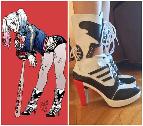 Stride into Chaos: The Empowering Journey of Harley Quinn's Boots in Suicide Squad