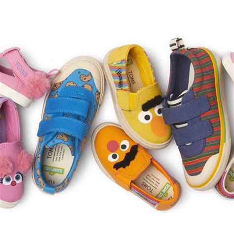 Stride into Sesame Street Style with Whimsical Shoes for Young Adventurers