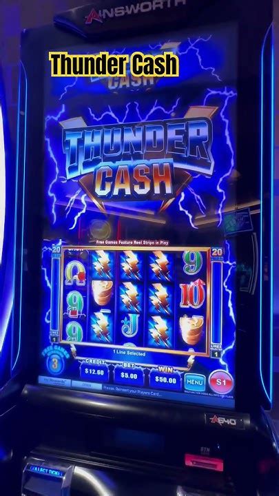 Striking Thunder: Unveiling the Thrills of Thunder Cash Slot Machine